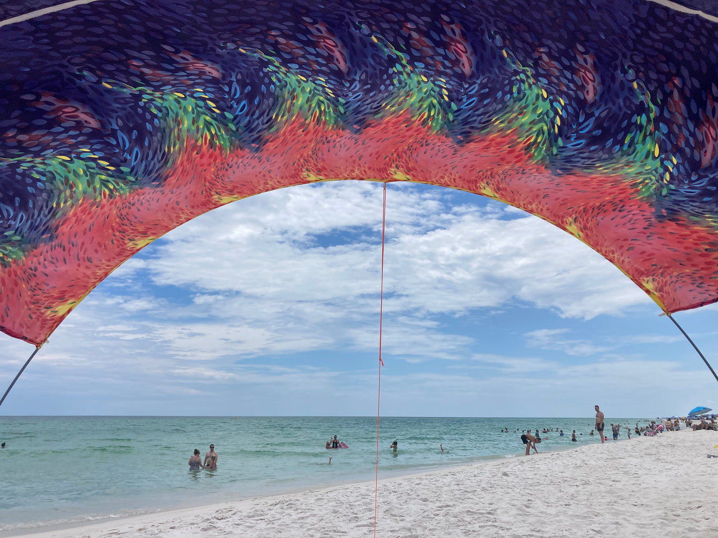 Beach Bimini Shade Sail