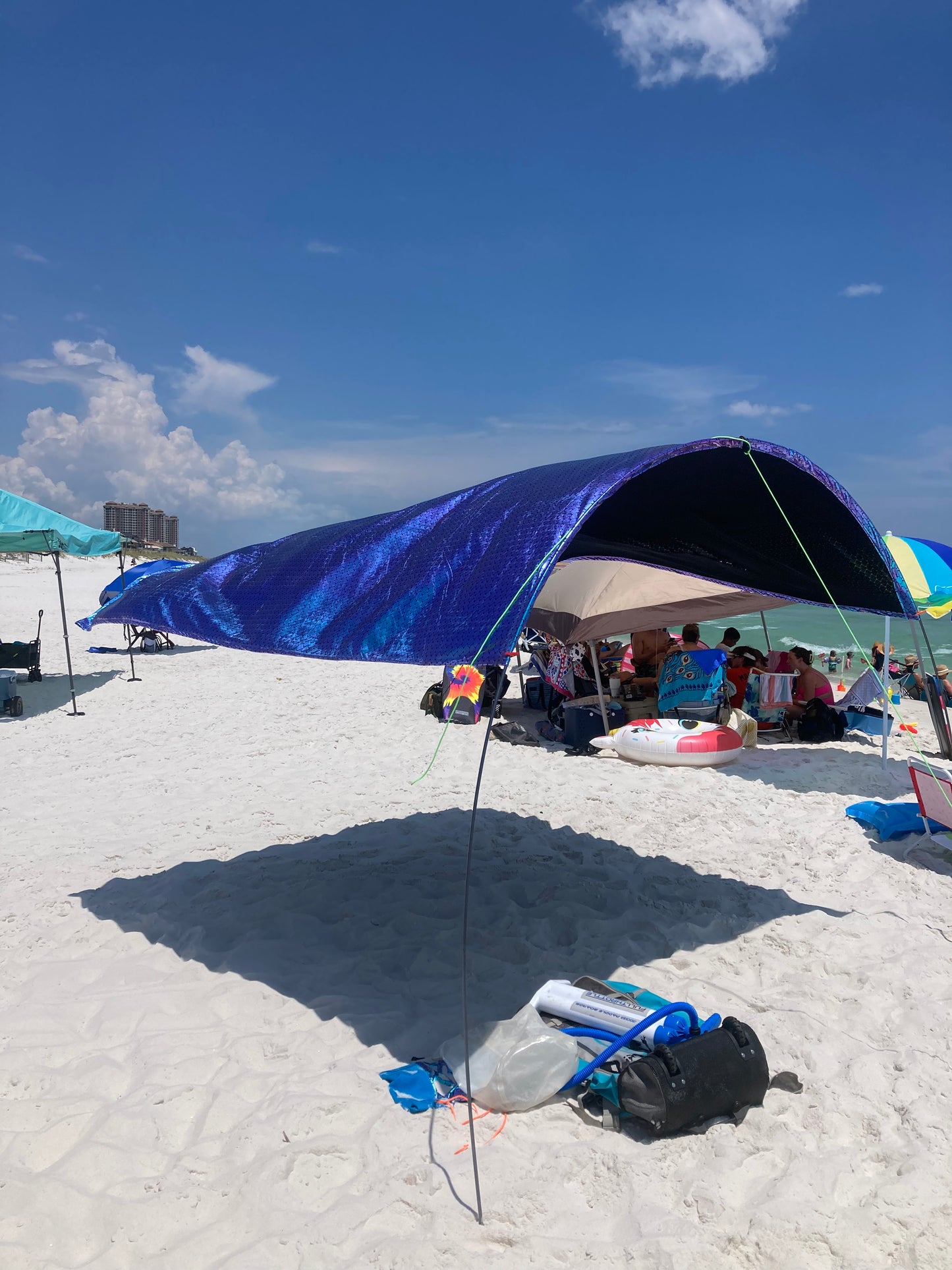 Beach Bimini Shade Sail